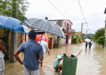 ALERTA INDOMET: Lluvias moderadas en múltiples regiones de RD este domingo