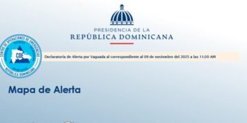 ¡Urgente! COE emite Alerta Verde por Vaguada en Gran Santo Domingo y 5 Provincias