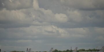 Aviones militares de USA: AILA, base estratégica para su logística regional