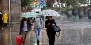 Lluvias no dan tregua: Vaguada azota RD este martes