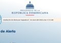 Vaguada azota RD: 12 provincias bajo alerta, Santo Domingo y 3 más en amarilla