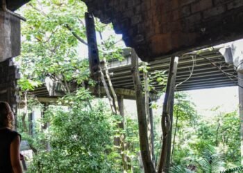Puente Duarte en alerta: el «solo un alante» esconde peligro por falta de mantenimiento
