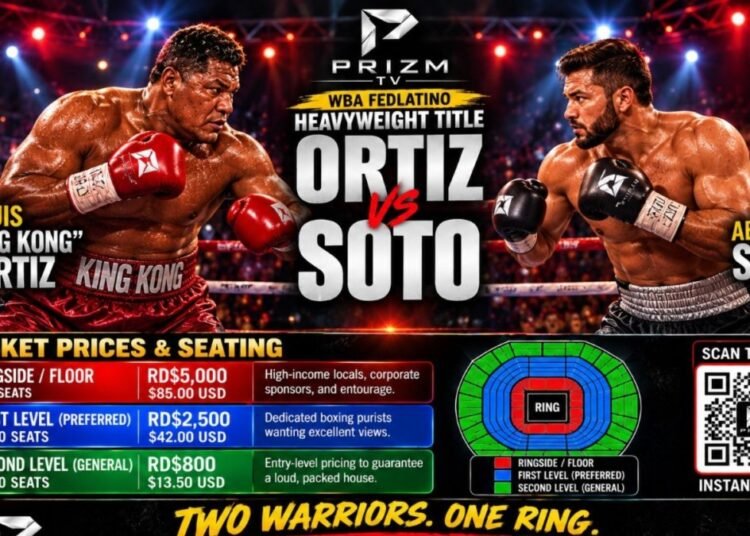 Gran cartelera internacional de boxeo en el Coliseo Carlos Teo Cruz