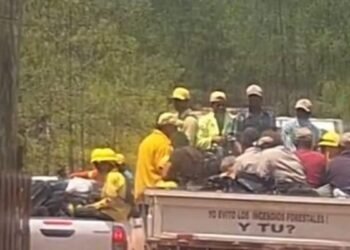 Controlan devastador incendio en la Sierra de Bahoruco tras seis dias de intenso trabajo