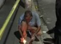 Vecinos realizan emotivo homenaje a Julián Oro Duro tras trágico ataque