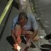 Vecinos realizan emotivo homenaje a Julián Oro Duro tras trágico ataque