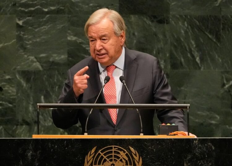 Guterres exige un mundo interdependiente en su último discurso ante la ONU