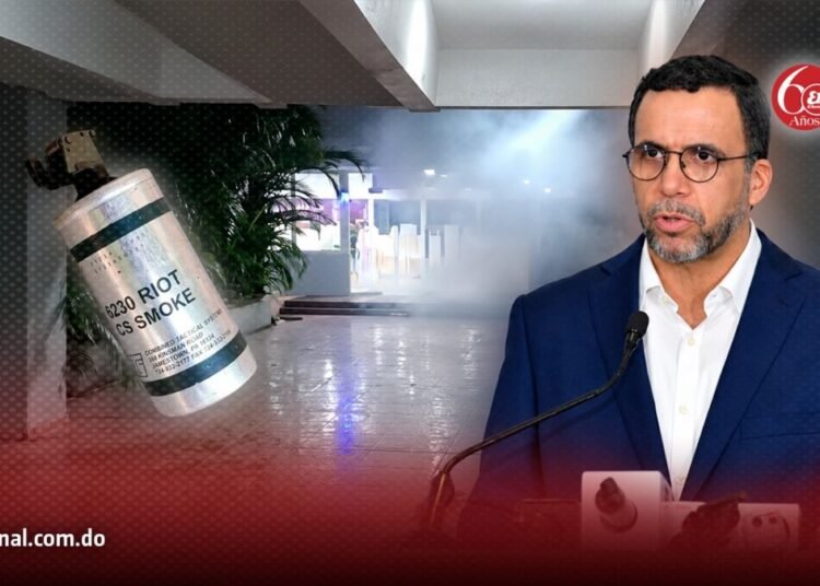 Exigen investigación tras lanzamiento de bombas lacrimógenas en acto político de Gonzalo Castillo
