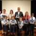 Niños con discapacidad visual emocionan en la Feria del Libro de Honduras con poemario en braille
