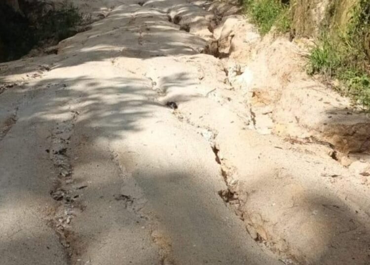 Comunidades de Angosto en Jarabacoa exigen urgente reconstrucción de carretera y puente por pérdidas agrícolas