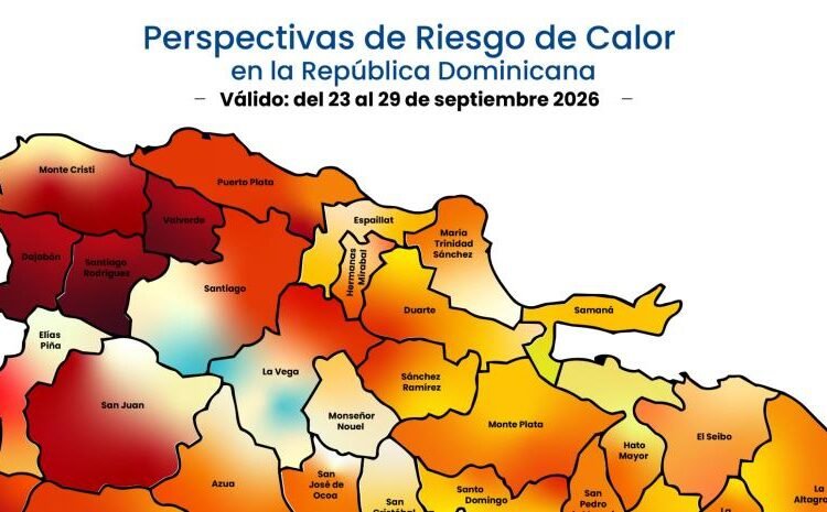 Calor extremo en Republica Dominicana persiste al cierre de septiembre sin rastro de la brisita