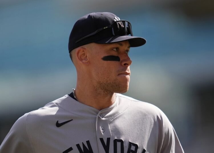 Aaron Judge hace hasta lo imposible para estar con los Yankees ante los Medias Rojas