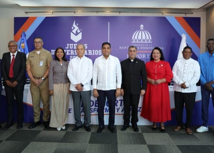 Kelvin Cruz anuncia Juegos Deportivos Universitarios 2026 con Abinader