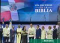Luis Abinader celebra el Día Nacional de la Biblia junto a cientos de cristianos en emotiva jornada de fe