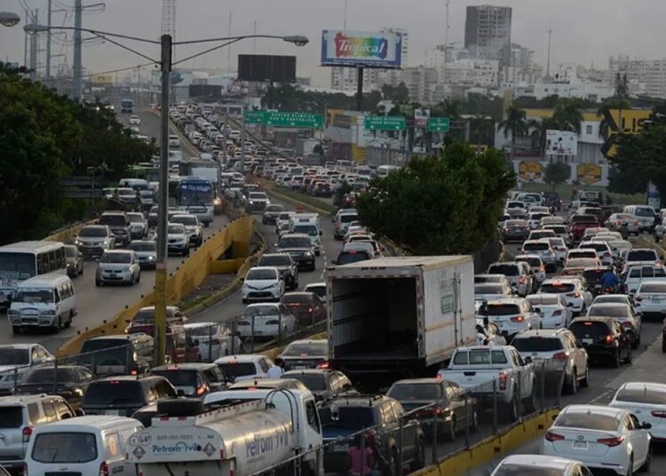 Radiografía del tráfico en el Gran Santo Domingo revela 6.7 millones de viajes diarios