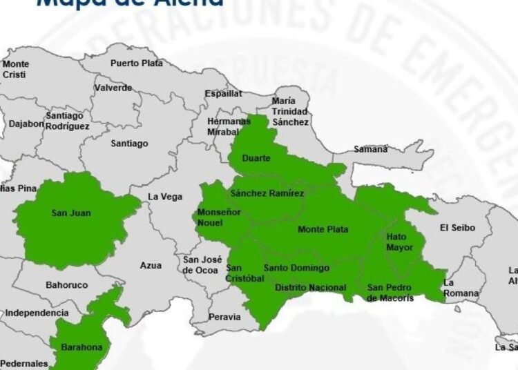 Vaguada provocará lluvias y tormentas eléctricas en gran parte del país