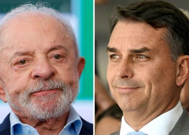 Flávio Bolsonaro acorta distancias con Lula en un reñido sondeo electoral