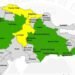 COE eleva alerta por vaguada con aguaceros fuertes y granizadas en 15 provincias y el Distrito Nacional