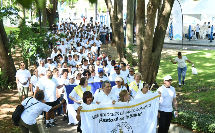 Caminata por la salud mental en Santo Domingo rompe estigmas y une a la sociedad