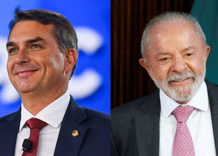Elecciones en Brasil Flávio Bolsonaro sorprende y supera a Lula en el inicio del escrutinio