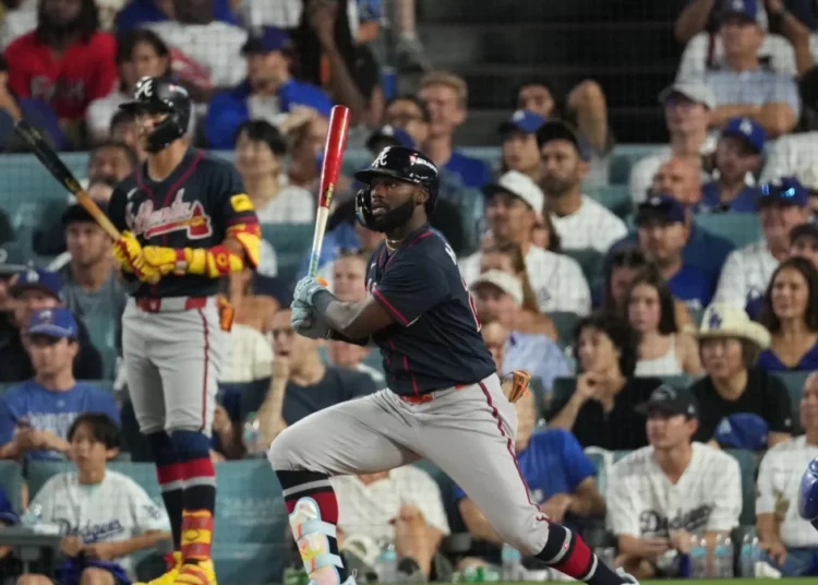 Michael Harris II lidera a los Bravos a una victoria de 3-2 sobre los Dodgers para empatar la serie
