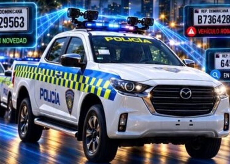 Así funciona el sistema de lectura de placas en tiempo real de la Policía en RD