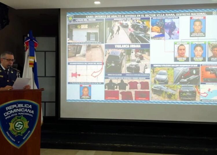 Prisión preventiva para tres implicados en violento intento de asalto a joyería en Villa Juana