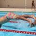 La Academia de la Fuerza Aerea arrasa en las competencias de natacion