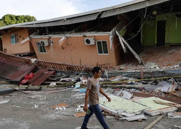 Tonosí sigue sin agua ni luz y bajo constantes réplicas tras el terremoto en Panamá