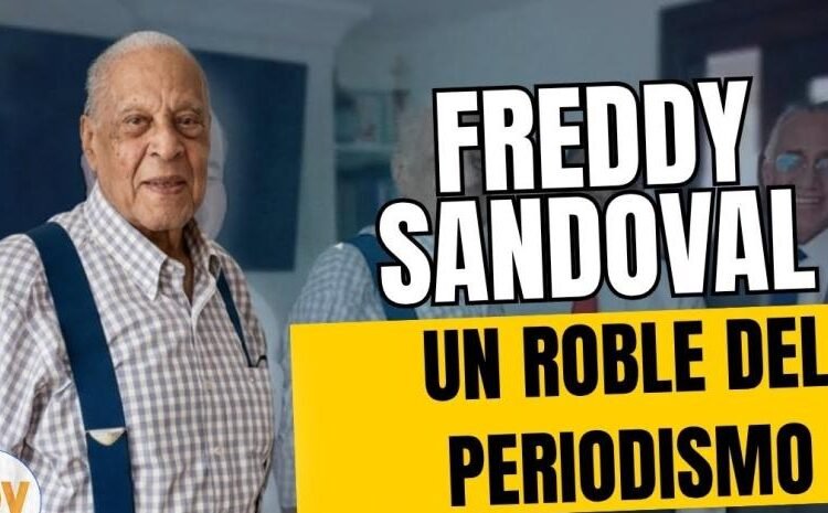 Muere Freddy Sandoval legendario periodista dominicano y maestro de generaciones