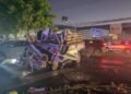 Choque mortal en la Ortega y Gasset: Conductor de patana huye tras fatal impacto