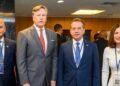 Canciller Ito Bisonó impulsa seguridad y comercio en gira por EE. UU. y Canadá