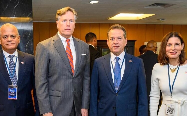 Canciller Ito Bisonó impulsa seguridad y comercio en gira por EE. UU. y Canadá