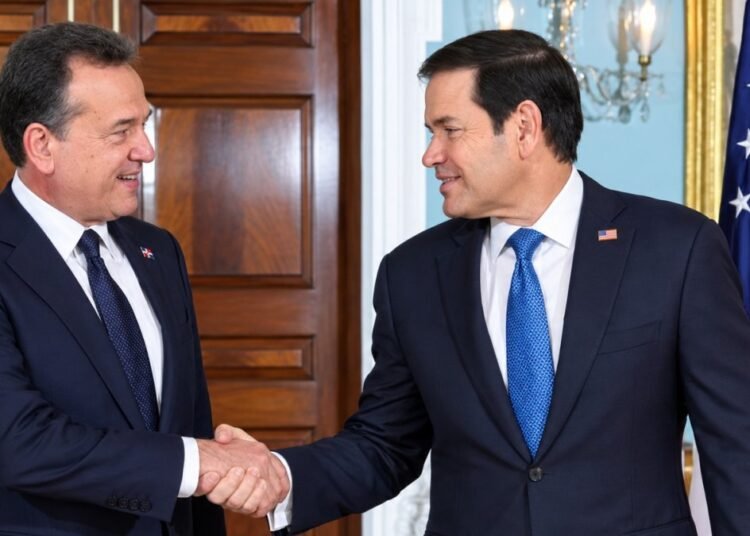 Reunión clave en Washington: Canciller dominicano y Marco Rubio abordan tráfico de armas hacia Haití