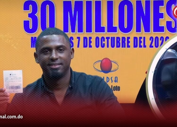 Nuevo millonario en RD: Nathanael Antonio gana 30 millones en el Loto de LEIDSA