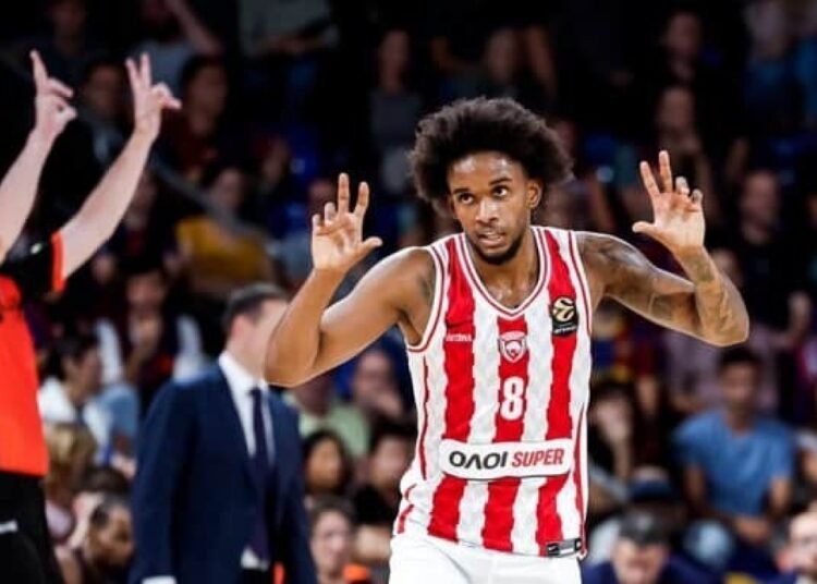 Jean Montero deslumbra en la Euroliga y brilla con el Olympiacos