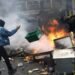 Nuevos saqueos y violentos enfrentamientos sacuden el centro de París durante las protestas