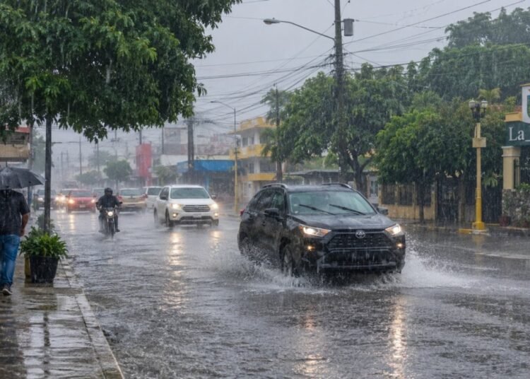 Vaguada provocará intensos aguaceros en más de 10 provincias
