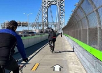 Reabren el famoso paso peatonal del puente George Washington y beneficia a cientos de dominicanos