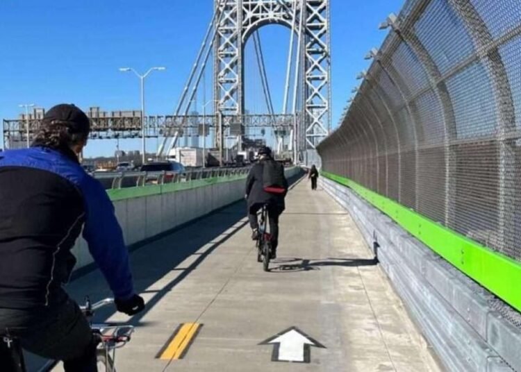 Reabren el famoso paso peatonal del puente George Washington y beneficia a cientos de dominicanos