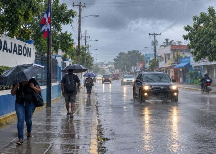 Vaguada provocará intensos aguaceros en el Cibao y mantienen provincias en alerta