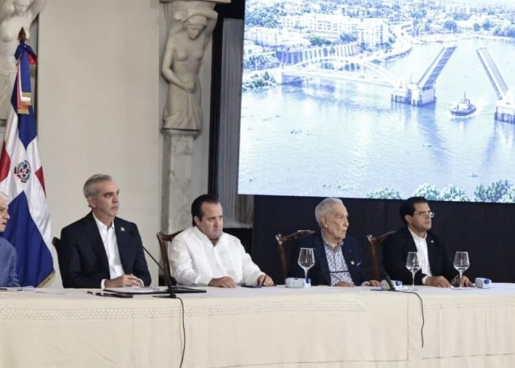 Avanzan con fondos de Aerodom importantes obras viales en el Gran Santo Domingo