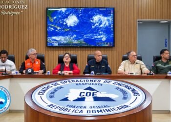 COE declara alerta verde en 22 provincias y el Distrito Nacional por intensas lluvias y vaguadas