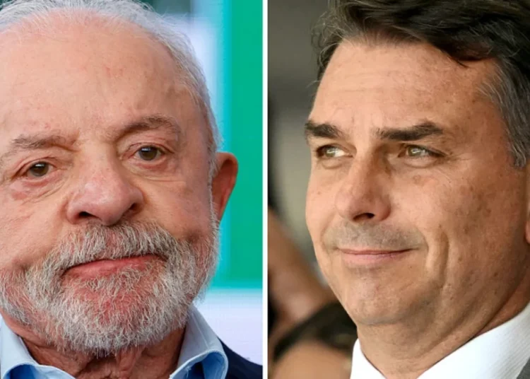Flávio Bolsonaro lidera con 51 frente al 49 de Lula en tensa víspera electoral en Brasil