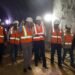 Luis Abinader supervisa la construcción del túnel pluvial en la avenida Luperón financiado por Aerodom