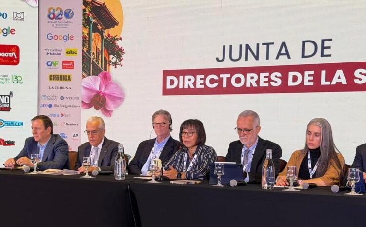 Periodistas dominicanos Miguel Franjul, José Monegro y Nuria Piera son reelectos en la SIP hasta 2029