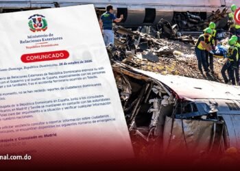Cancillería confirma que no hay dominicanos afectados por trágico accidente ferroviario en España