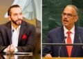 Bukele y Alix Didier Fils-Aimé conversan sobre el operativo para rescatar a militares salvadoreños desaparecidos en Haití