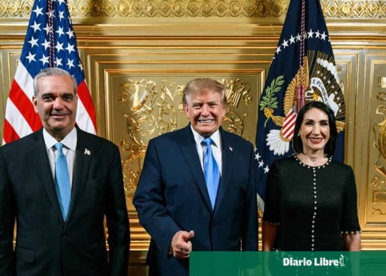 Abinader y Raquel Arbaje brillan en exclusiva recepción de Donald Trump en Nueva York