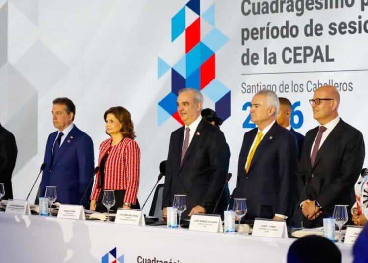 Luis Abinader encabeza la Cepal en Santiago y RD asume la presidencia regional